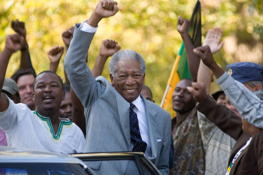 Morgan Freeman does ‘good job’ portraying Mandela