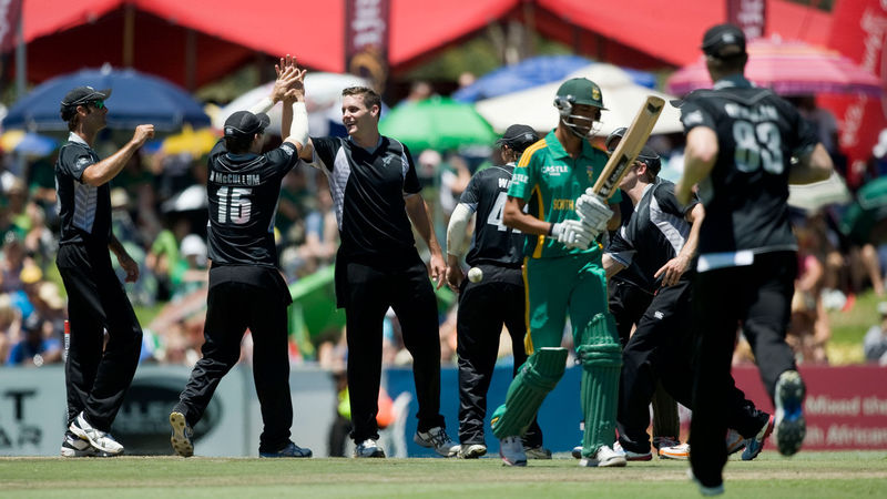 Black Caps beat Proteas by one wicket in opening ODI