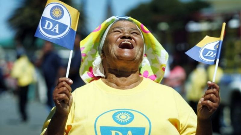 Apartheid has become very popular with the DA recently