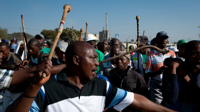 Lonmin Miners Back At Work After Strikes