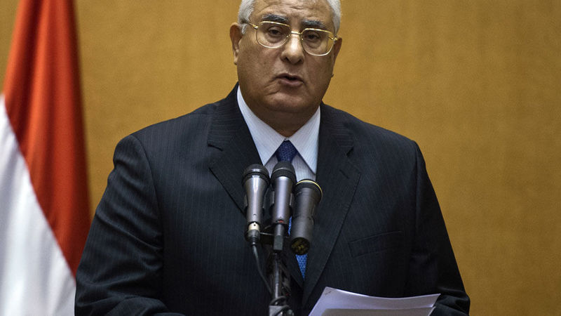 Egypt’s interim president dissolves parliament