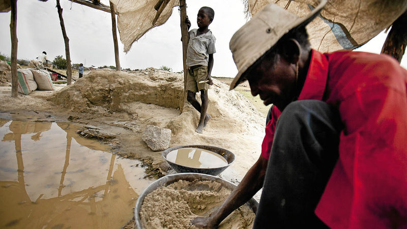 Children are exposed to a minefield of labour, mercury for the sake of gold