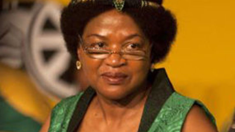 Was Baleka Mbete crucified?