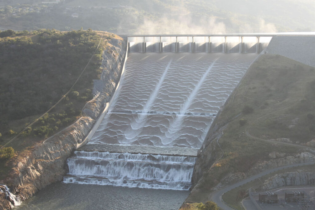 Maguga dam provides irrigation water for farmers in the north eastern part of Swaziland as well as hydro-power generation