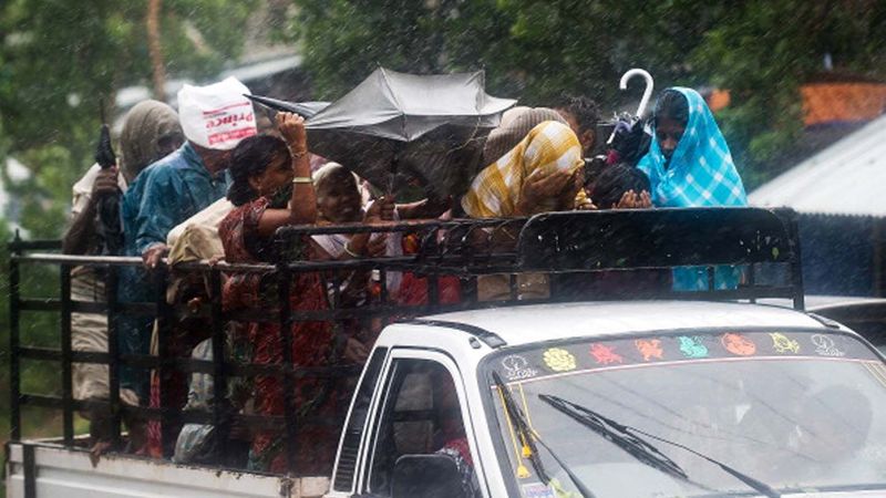 Half a million evacuated in India ahead of Cyclone Phailin