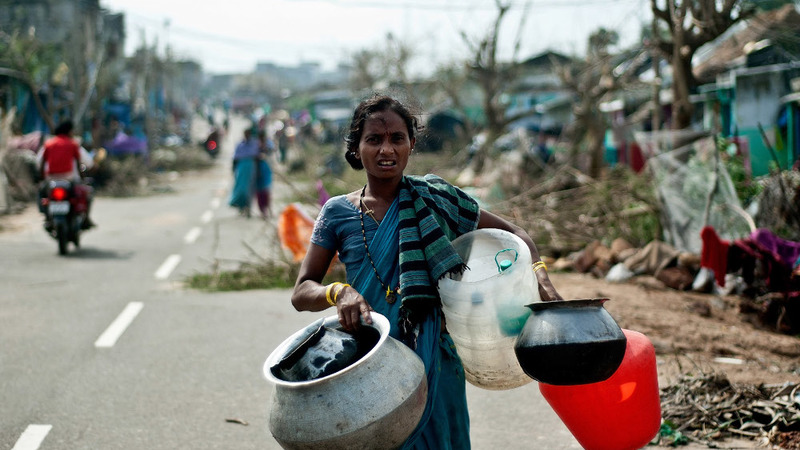 Indian Officials Claim Few Deaths After Cyclone Phailin