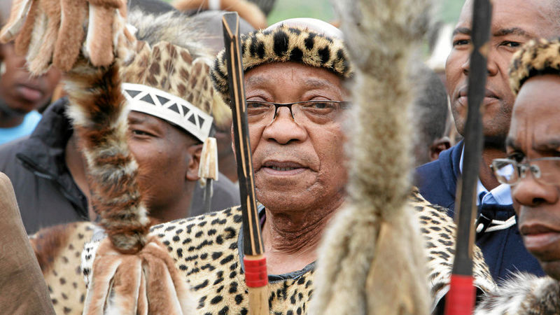 Zuma 'impressed' By Venda Women Bowing Down To Him