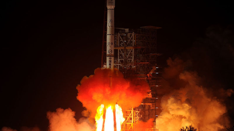 China's Jade Rabbit Blasts Off To The Moon