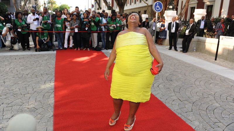 Thandile Sunduza The Woman In Yellow Who Got Dissed At Sona