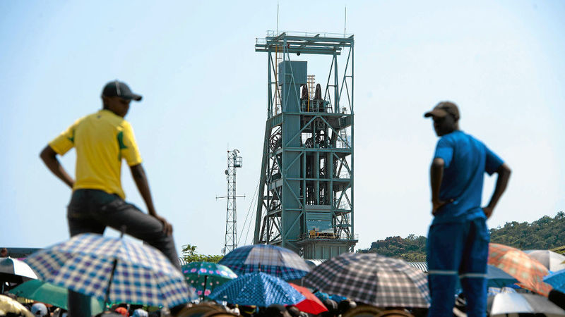 Striking Amcu miners fall behind on ARV treatment