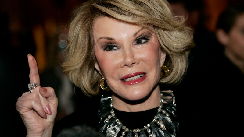 ‘Bon Voyage’ – trailblazing comic Joan Rivers dies