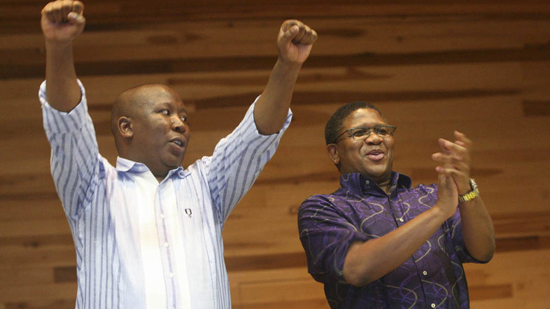 Mbalula Takes On 'karate Kid' Malema