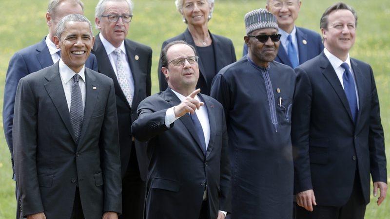 Europe vows at G7 to fight regional crises