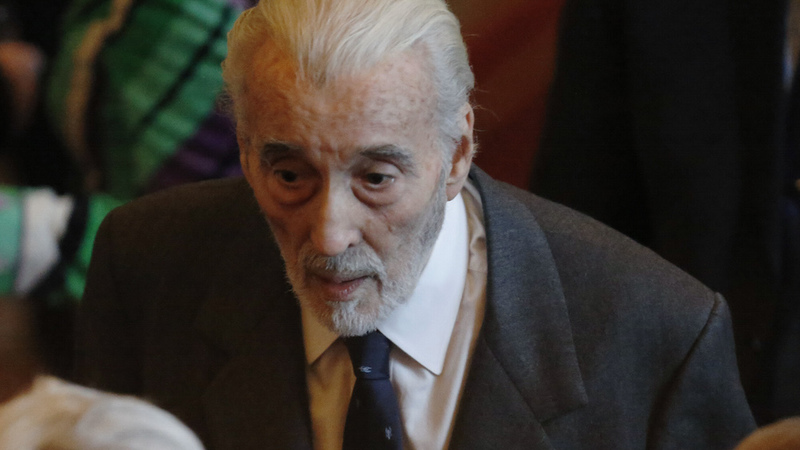 'count Dracula' Christopher Lee Dies At 93