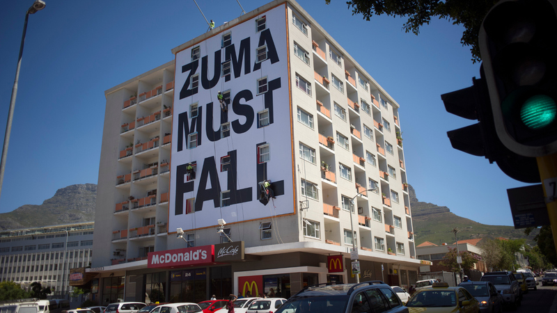 ‘#ZumaMustFall banner message a positive one’