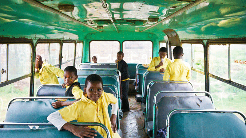 Farm Learners Go The Mile Just To Get To School