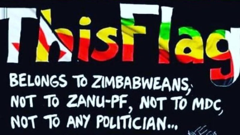 Zimbabweans at home and globally take to social media in support of #ThisFlag protest