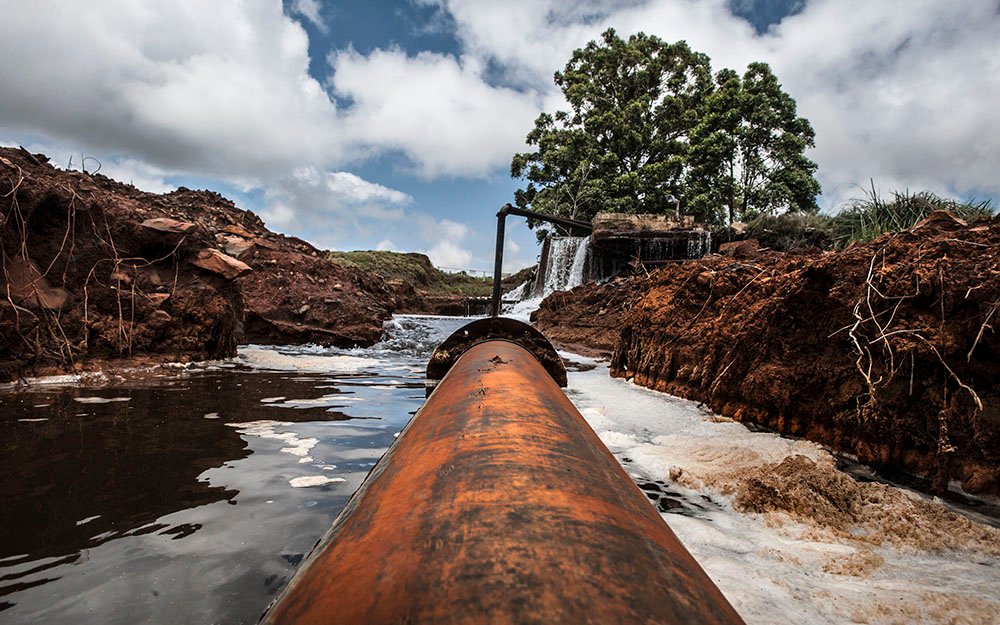 The environmental damage at mines where neither the owners nor the department have rehabilitated water treatment systems ends up affecting the health of local residents. Paul Botes, M&G