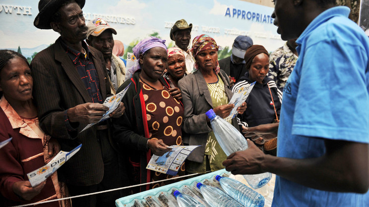 Sunlight + plastic bottles = Clean drinking water in Africa’s largest urban slum