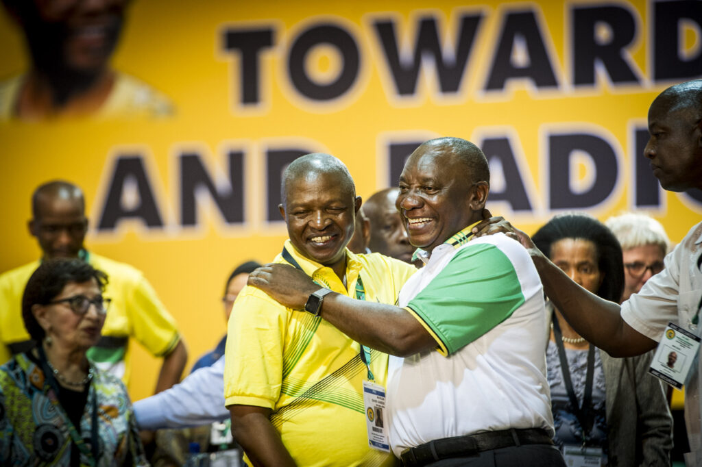 Smokin’: David Mabuza, Cyril Ramaphosa’s new deputy, could use some eye drops to go with his nine political lives. Delwyn Verasamy