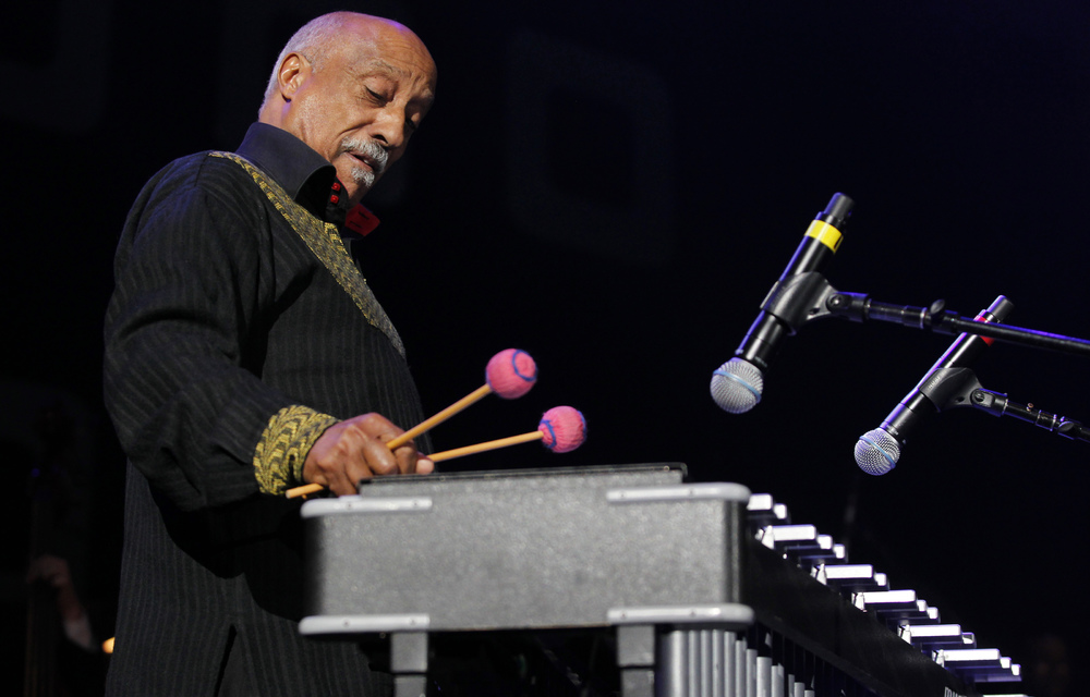 Mulatu Astatke performs at the Berklee College of Music Commencement Concert in Boston