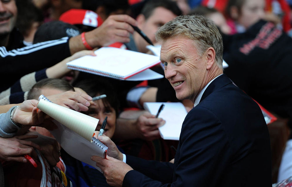 Man United's new manager David Moyes.