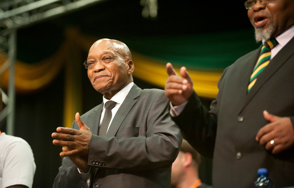 Jacob Zuma and Gwede Mantashe have had to face the fact that although the ANC still has the majority vote