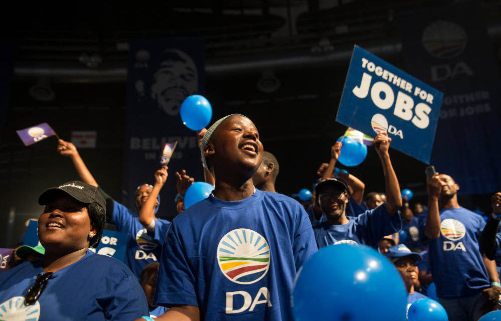 A Democratic Alliance rally.