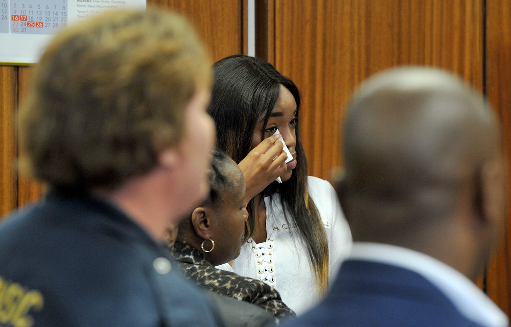 Cheryl Zondi during the trial this week.