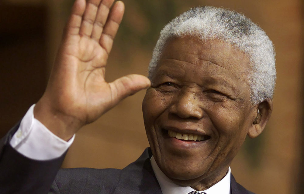 The kids on Madiba – and his shuffle