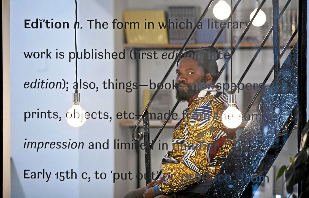 Seeking difference: Chimurenga founder Ntone Edjabe chose Cape Town for its distance from Lagos