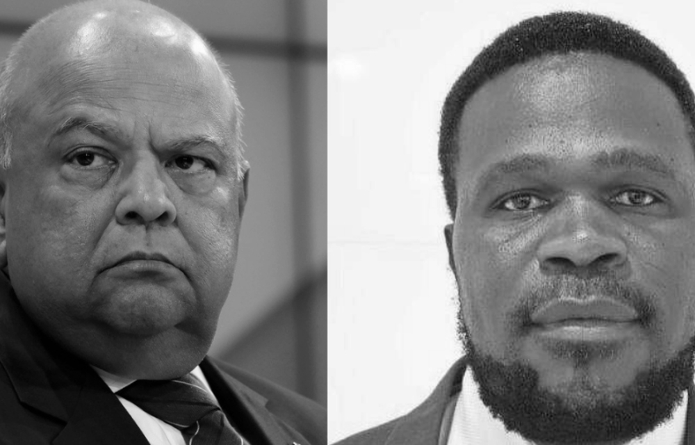 Radebe accused Gordhan of racism because he was fired but a “white woman” was retained.