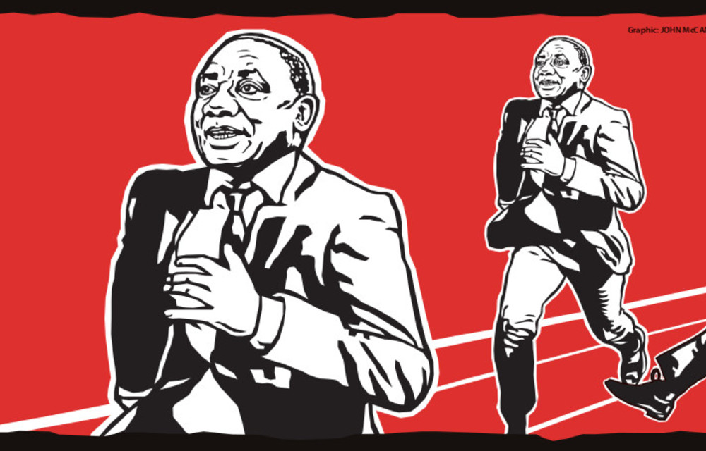 Cyril Ramaphosa leads, but foul play may snatch victory