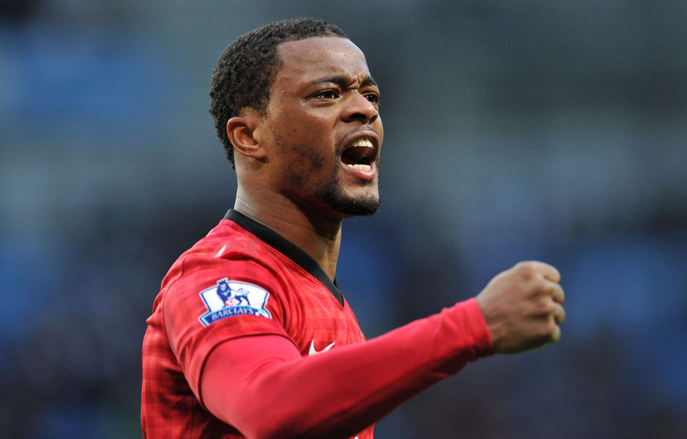 Manchester United's French defender Patrice Evra was on the receiving end of a racial rant from Liverpool player Luis Suarez.