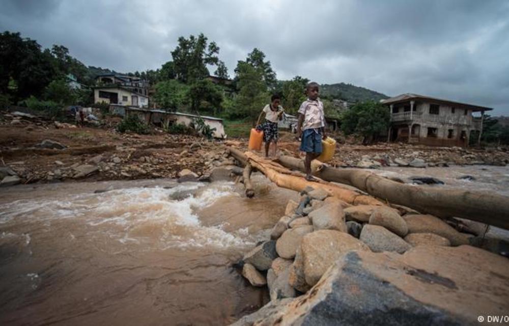 A mudslide devastated the capital