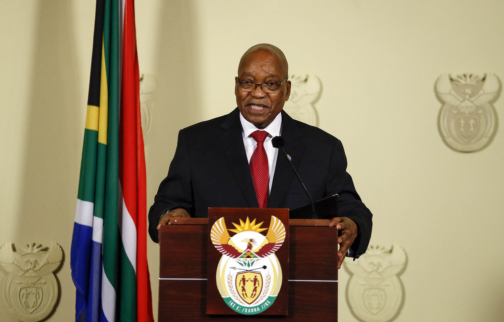 Time’s up: Jacob Zuma has resigned