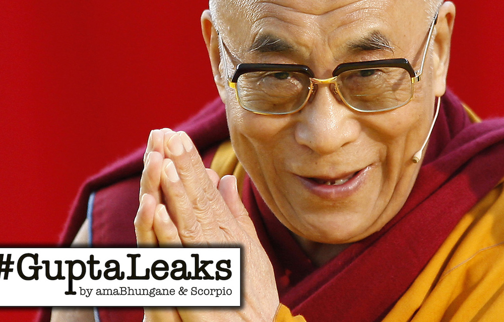 #GuptaLeaks: How Guptas went behind government’s back on Dalai Lama