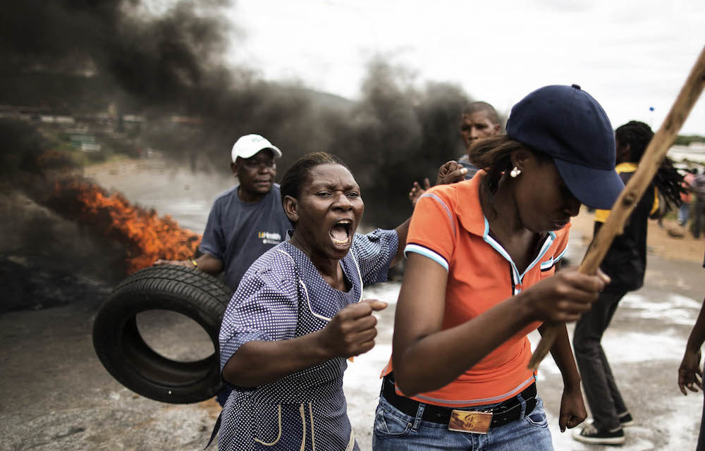 Dance of rage: The louder you say something in South Africa the more legitimate it feels and protesters have learned that low-key actions don’t attract media attention.