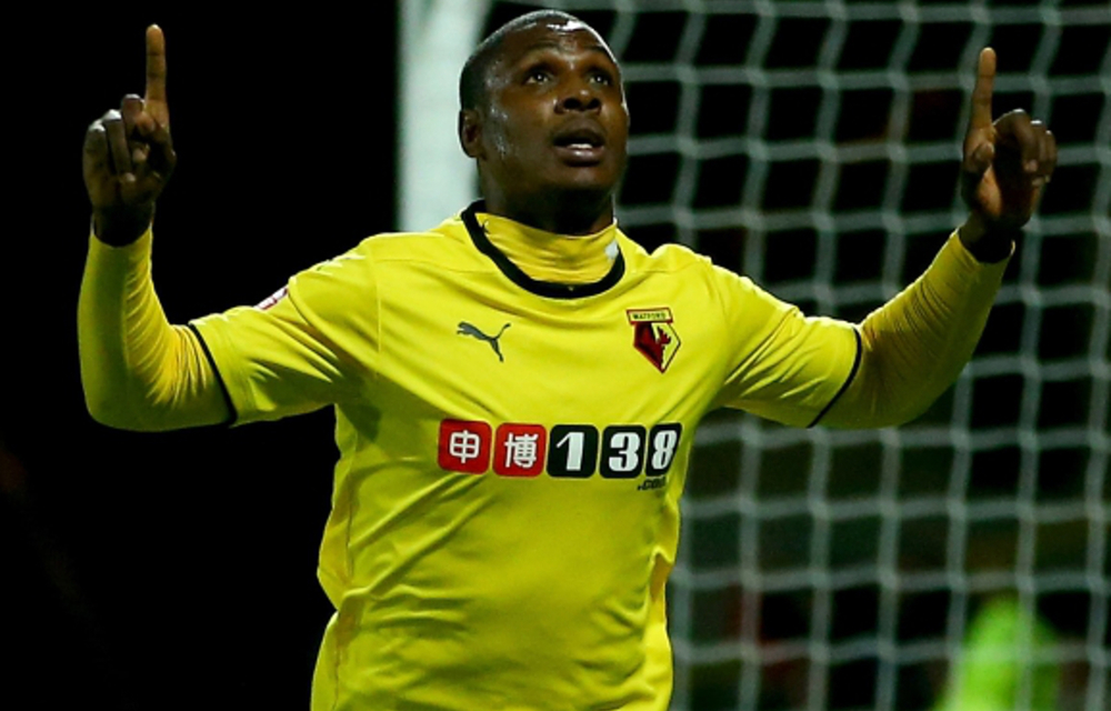 Odion Ighalo scored 20 goals last season to help Watford get promoted.