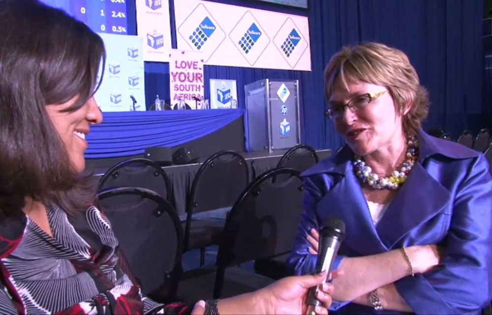 Late night chat with Helen Zille