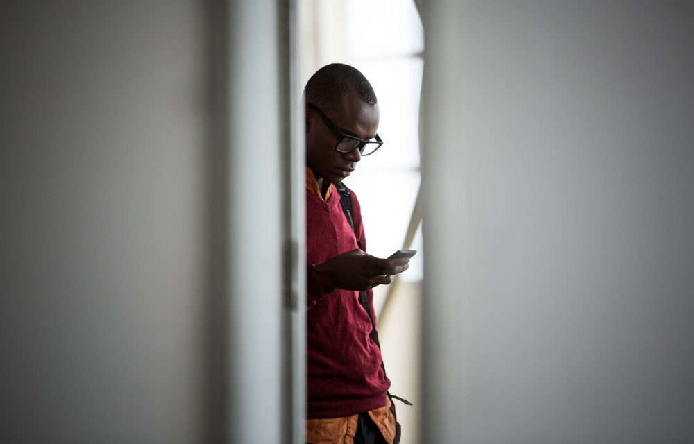 Mobile internet users are required to input a code on their phones to prove payment of the charge before they are able to access certain websites.