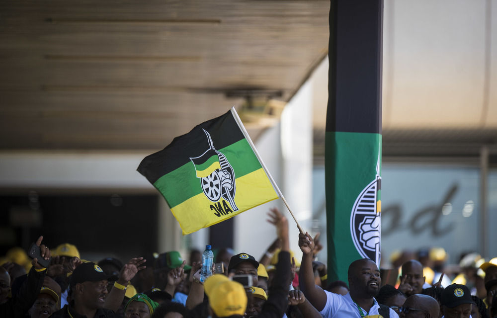 There’s another world outside the Nasrec Expo Centre where a number of ANC branch members