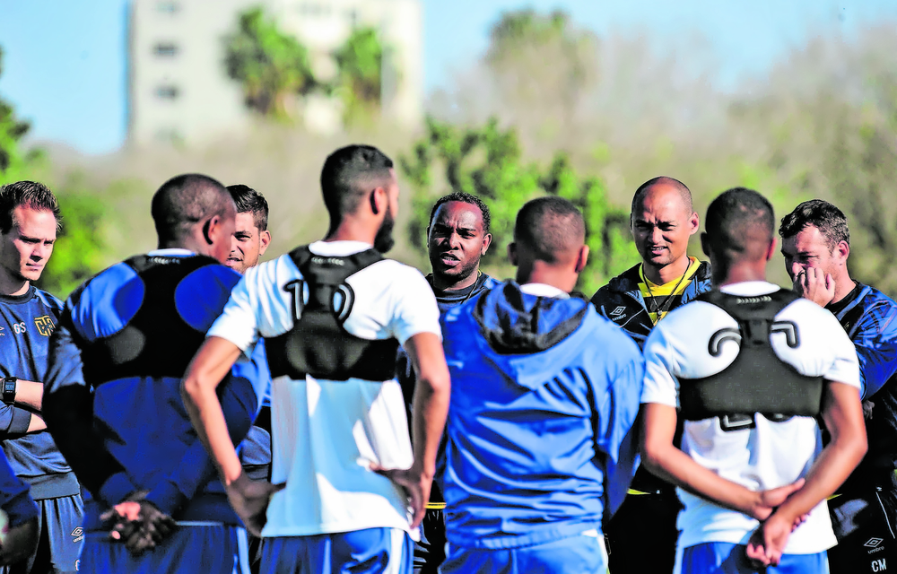 Cape Town City FC players are kitted out in Viper Pod vests that monitor their performance and the data is used to improve their game.