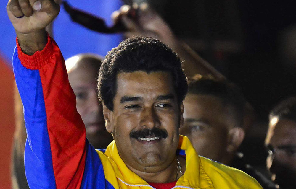 Chávez’s protégé Maduro scrapes through Venezuela elections