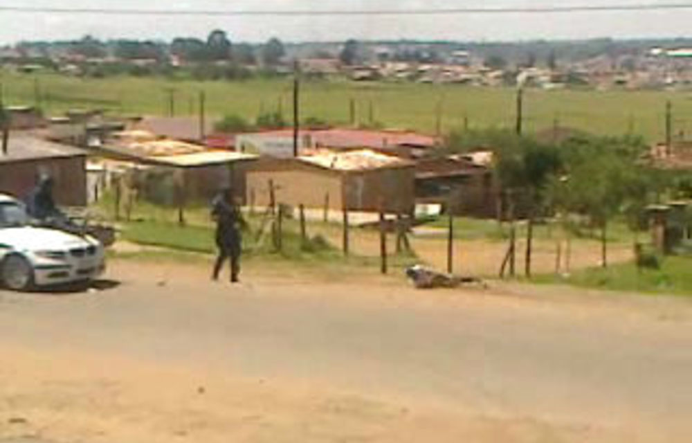 A video clip depicting the SAPS's tactical response team torturing a man has lent weight to widespread claims of police brutality during protests in Ermelo.