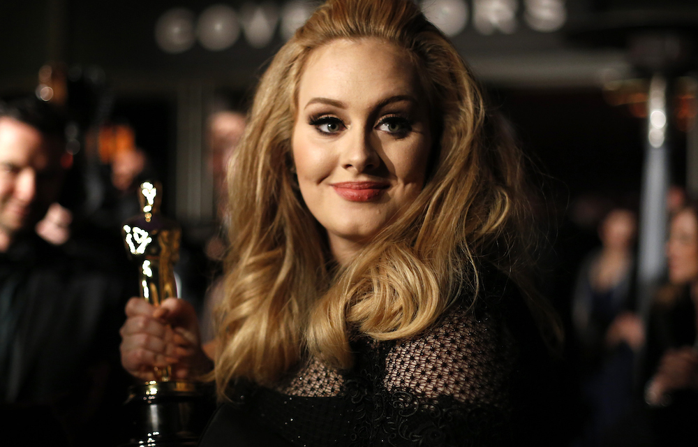 Singer Adele.