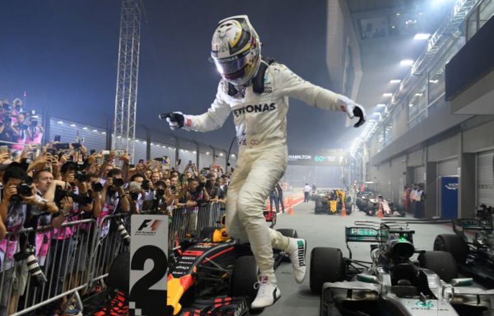 Mercedes’ Lewis Hamilton could grab his fourth world title at this weekend’s United States Grand Prix.