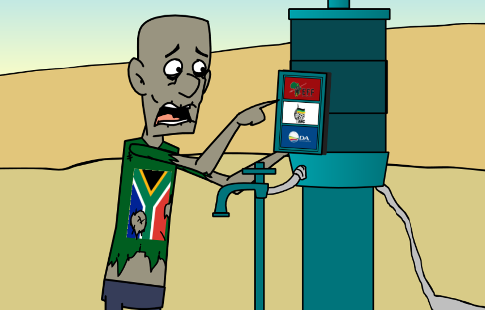 ANC election campaign: It’s dry but you can drink it