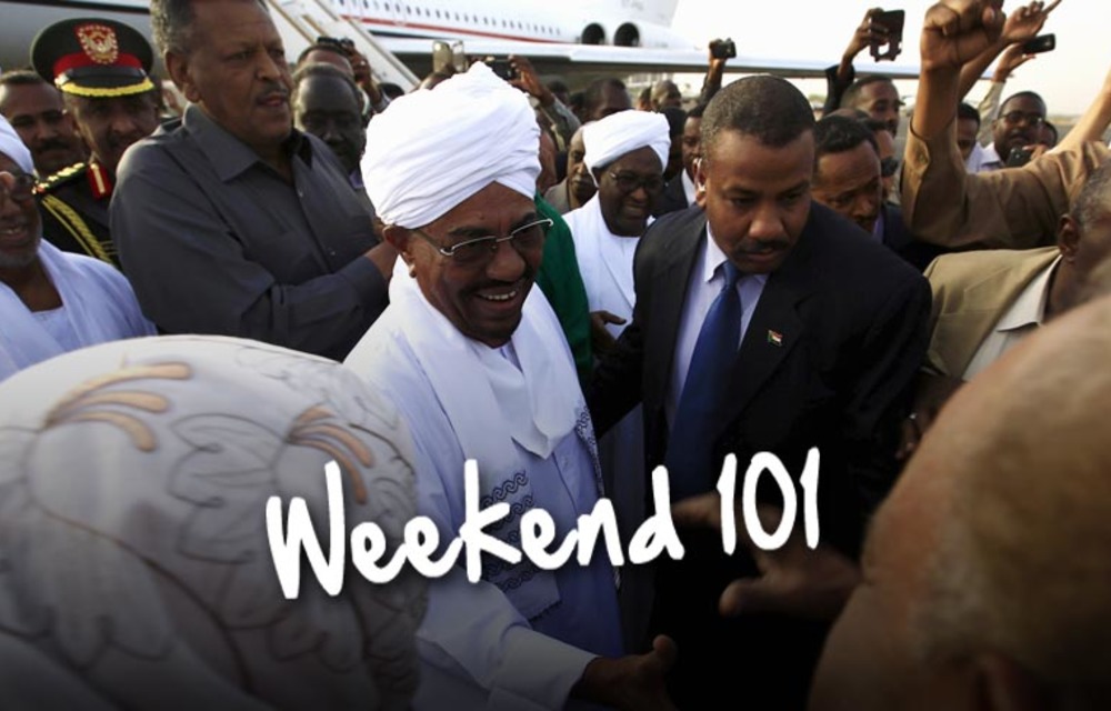 Al-Bashir, the CEO Sleepout and sexy yoghurt.