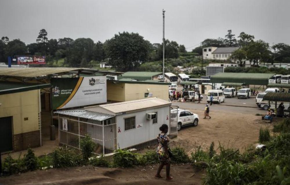 The Philandoda clinic was once a storage container and is now a healthcare centre